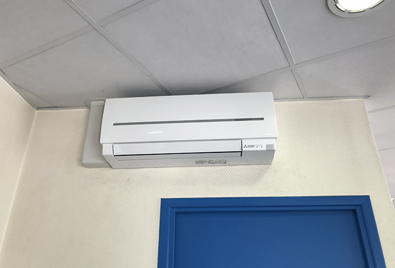 Installation de ventilation dans le 77